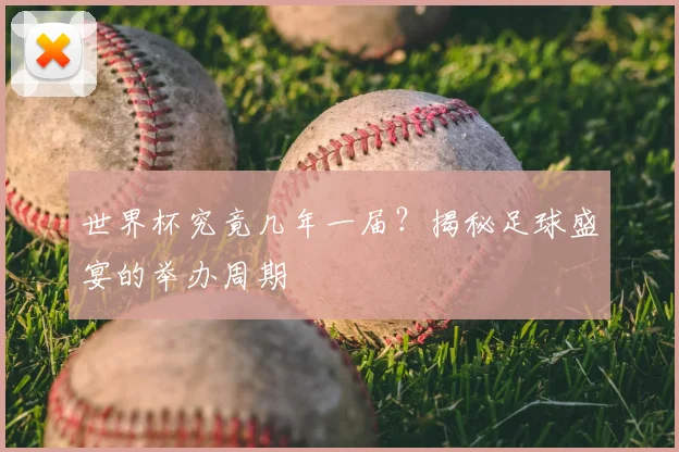 世界杯究竟几年一届？揭秘足球盛宴的举办周期